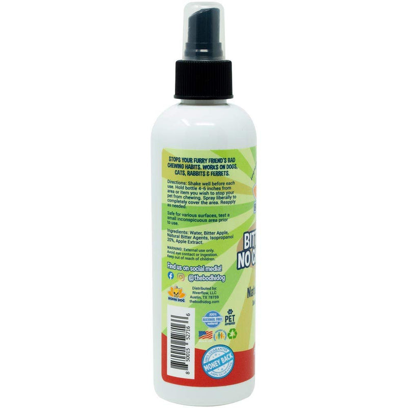 [Australia] - Bodhi Dog Premium Bitter Apple No Chew Spray | All Natural Training Aid | Bitter Apple Chewing Spray Repellent for Dogs & Puppies | Deter Dogs from Chewing & Biting | Made in USA | 8oz 