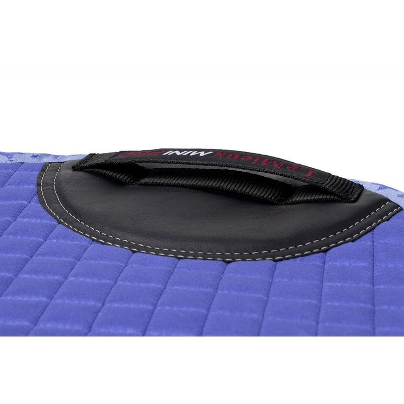 LeMieux Mini Jump Horse Riding Suede Square Saddlepad - Bluebell - PawsPlanet Australia