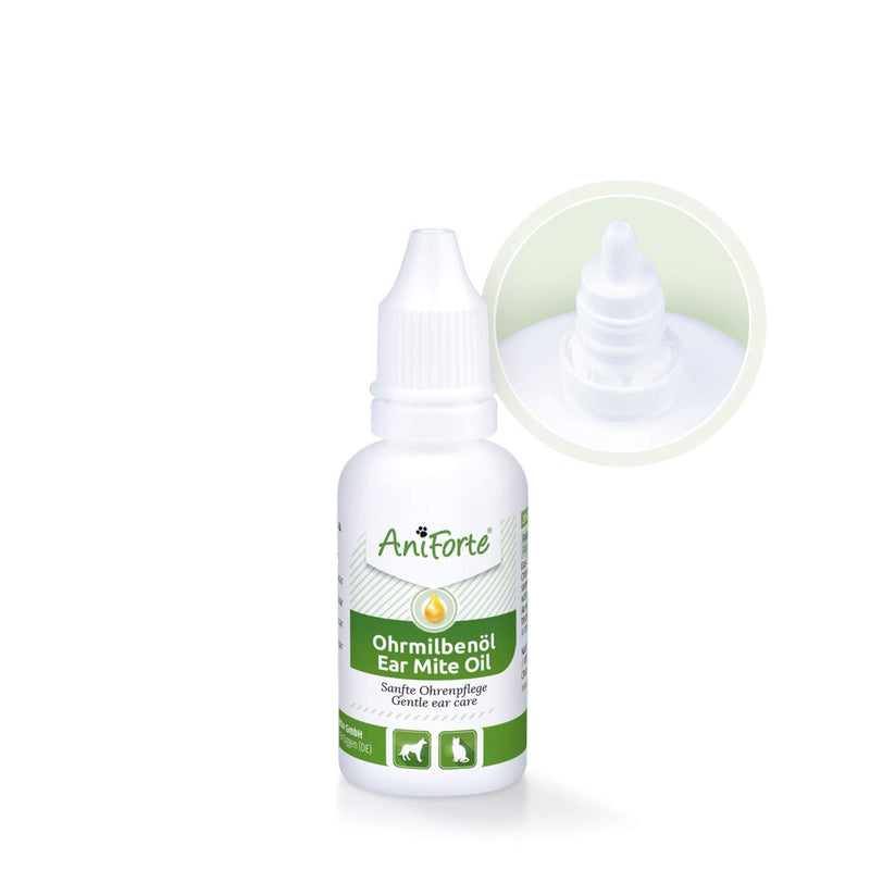 AniForte Ear Mite Drops 20ml for Dogs, Cats, Rodents and Pets: Treatment for Pets and Animals to Kill & Remove Ear Mites, Ear-Drops - PawsPlanet Australia