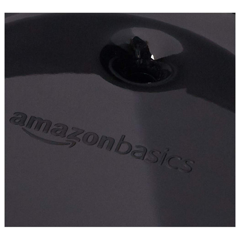 [Australia] - AmazonBasics Pet Water Fountain with Filter Black Round 