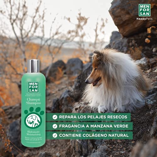 MENFORSAN Moisturizing Dog Shampoo 1L, moisturizes, protects and refreshes - PawsPlanet Australia