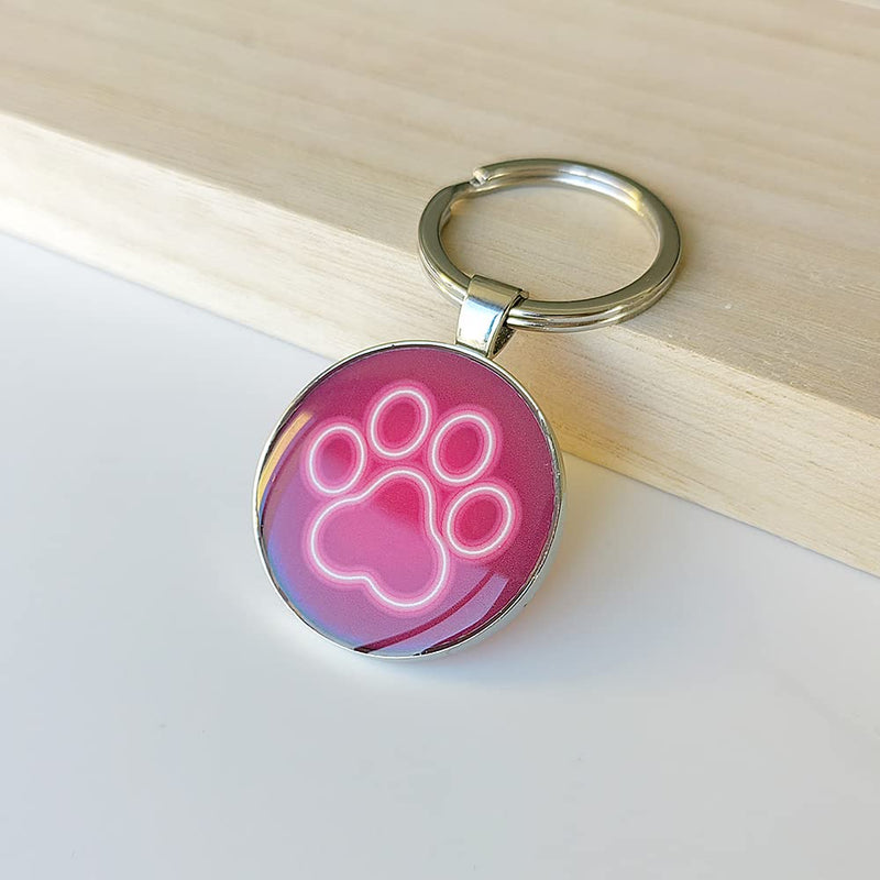 KEKID Dog Tags Personalized, Pet ID Tags, Dog Name Tag, with QR Code Links to Online Profile /Emergency Contact/Modifiable A2 - PawsPlanet Australia