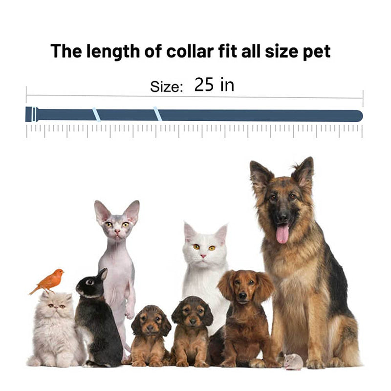 Flea Collar Dogs,240 Days Natural Flea Treatment,25 Inches for Most Dogs Cats - PawsPlanet Australia