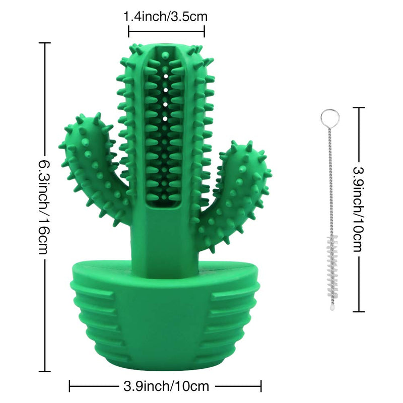 SINBLUE Dog Teeth Cleaning Toys - Natural Rubber Bite Resistant Chew Toys,Pet Dental Care Brushing Sticks Effective Teeth Cleaning Massager (Fits 20-45lbs dog) - PawsPlanet Australia