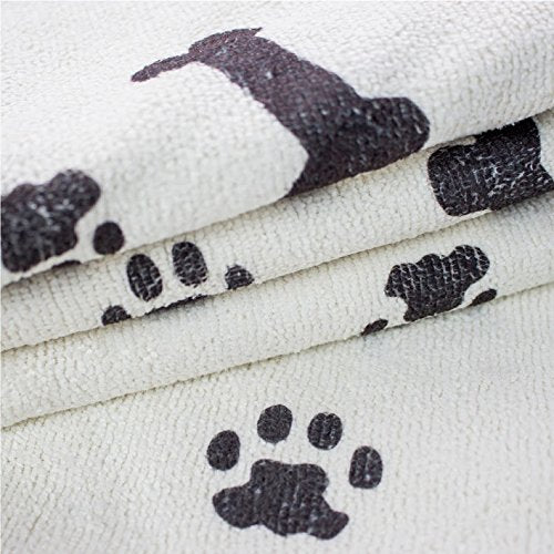 [Australia] - Zwipes 779 Microfiber 5-Pack Small Pet Cloths (Size: 16" x 16"), Soft Terry Drying Cleaning Towels 