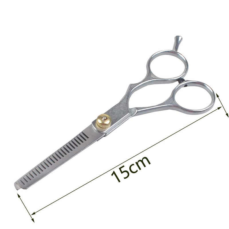 4 Pack Pet Grooming Kit(Straight and Dental Shears), Stainless Steel Pet Trimmer Kit, Hairdressing Tools for Pet Hair Trimming, with Pet Grooming Comb, for Cat Dog and More Pets - PawsPlanet Australia