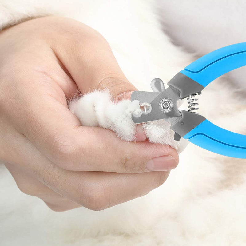 [Australia] - Tasera Pet Dog and Cat Nail Clippers, Double-Edged Nail Clippers with Pet Safety Guard & Lock, Professional Pet Grooming Stores and Home Cleaning Care Tool for Small & Large Breed Dogs and Cats 