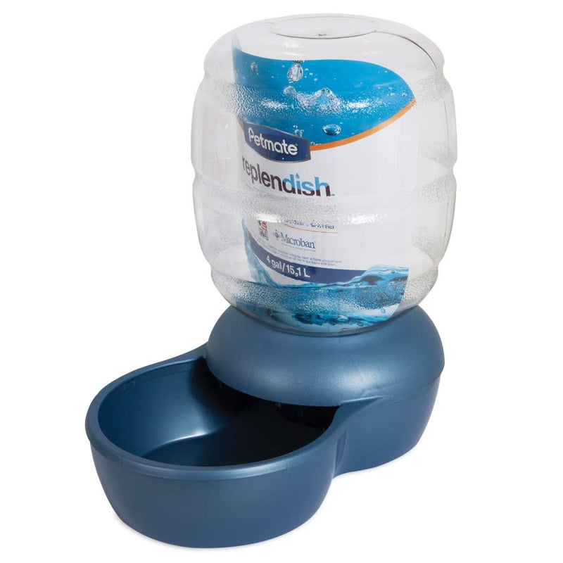 Petmate Replendish Waterers with Microban, 15 Litre, Blue L - PawsPlanet Australia