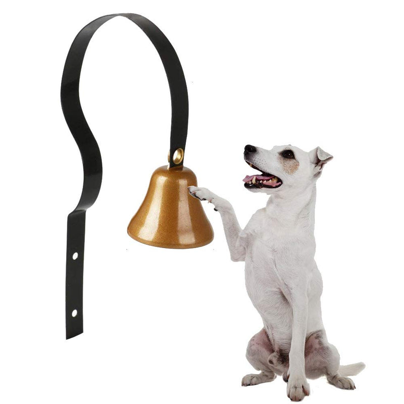 N\A 2 Pcs Dog Training Doorbell Antique Metal Pet Bell for Home Toilet Dog Training Bell or Decoration - PawsPlanet Australia
