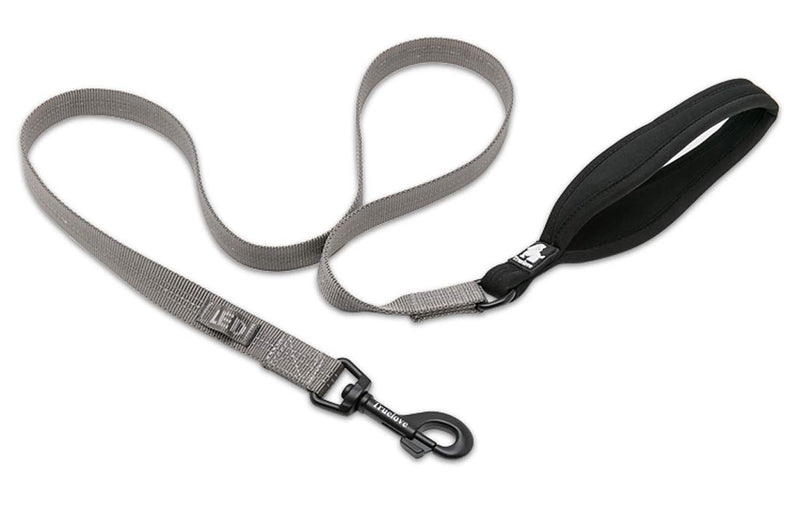 [Australia] - ZEEY Dog Leash Reflective Lead for Control Safety Training Leashes for Large Dogs Medium Dogs,Length 140cm, 3 Widths 1.5cm/2cm/2.5cm L-2.5cm Gray 