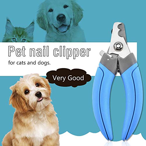 [Australia] - ABC-PET Professional Pet Nail Clippers for Cats and Dogs,Safety,Easy to use,Scissors-A blue 