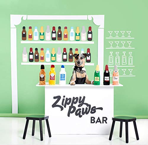 [Australia] - ZippyPaws - Happy Hour Crusherz Water Bottle Dog Toy - No Stuffing, Crunchy - Brewery Collection IPA 