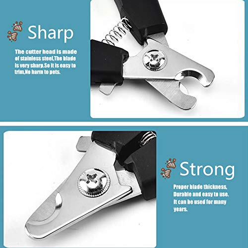 [Australia] - ABC-PET Professional Pet Nail Clippers for Cats and Dogs,Safety,Easy to use-B blue-white 