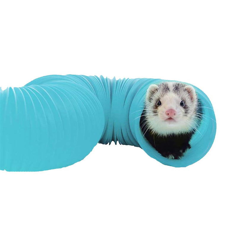 kathson Hamster Tunnels Pet Plastic Tube Tunnel Fun Toys for Puzzle Exercising Hiding Training or Gerbils, Guinea Pigs, Mice, Small Animals(Blue 2 PCS) - PawsPlanet Australia