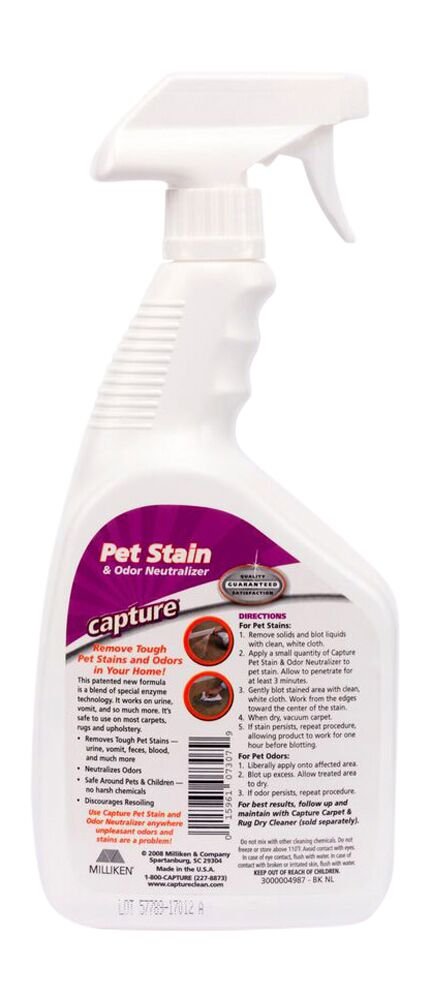 [Australia] - Capture Pet Odor Eliminator - Urine Odor Remover for Dog and Cat, Pee Destroyer Beats Any Enzyme Cleaner, Carpet Stain Remover 32oz Spray 