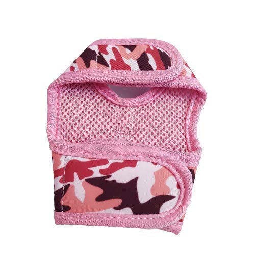 Pretty Pampered Pets UK Escape Proof Super Strong Puppy Dog Harness for New Dachshund Yorkie Shih Tzu Maltese Yorkie Toy Poodle Bichon Bunny Rabbit Cat (XS/Small, Pink Camo) XS/Small - PawsPlanet Australia