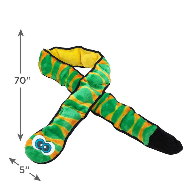 [Australia] - Outward Hound Invincibles Snake XXL Green 