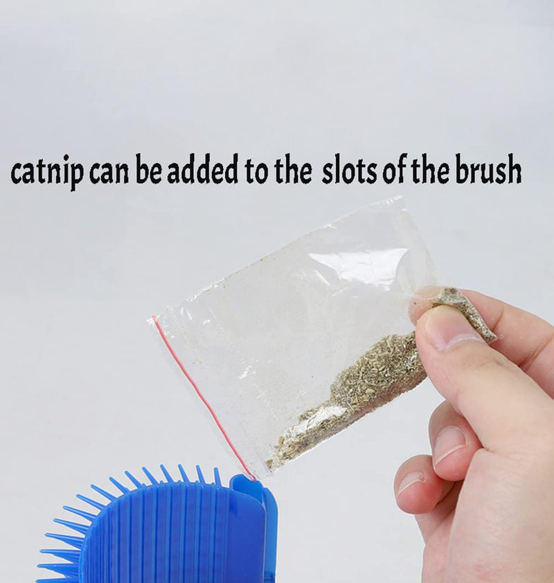 IBLUELOVER 3Pack Cat Self Groomer Wall Corner Grooming Brush Massage Brush Toy Cat Grooming Scratcher Wall Corner Groomer Comb with Catnip for Short Long HairCat Kitten Puppy - PawsPlanet Australia