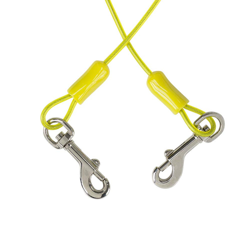 [Australia] - BV Pet Small Tie Out Cable for Dog up to 35 Pound, 25-Feet Basic 