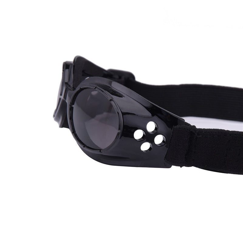 [Australia] - Mcitymall66 Dog Goggles Stylish Doggie Puppy Sunglasses Waterproof&Windproof Protection Doggles Black 