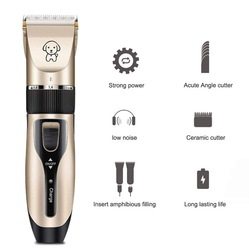 VISLONE USB Rechargeable Shavers Electrical Pet Professional Grooming Machine Tool type 1 - PawsPlanet Australia