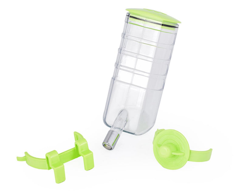 ds. distinctive style Rabbit Water Bottle No Drip 350ml/12oz Puppies Crate Water Dispenser Pet Cage Hanging Water Bottles - Green - PawsPlanet Australia