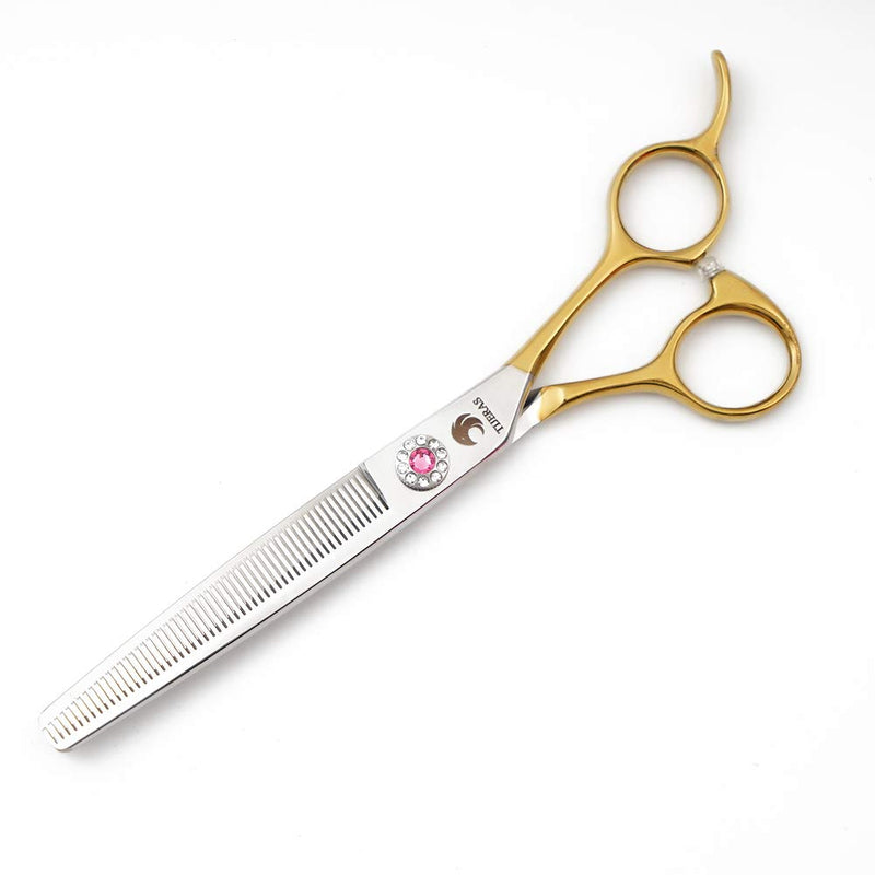 [Australia] - TIJERAS 6.5inchDog Grooming Scissors Pets Grooming Scissors Grooming Shears Thinning Shears for Dog Grooming Cats Grooming Scissors with440C Japanese Stainless Steel Blade 