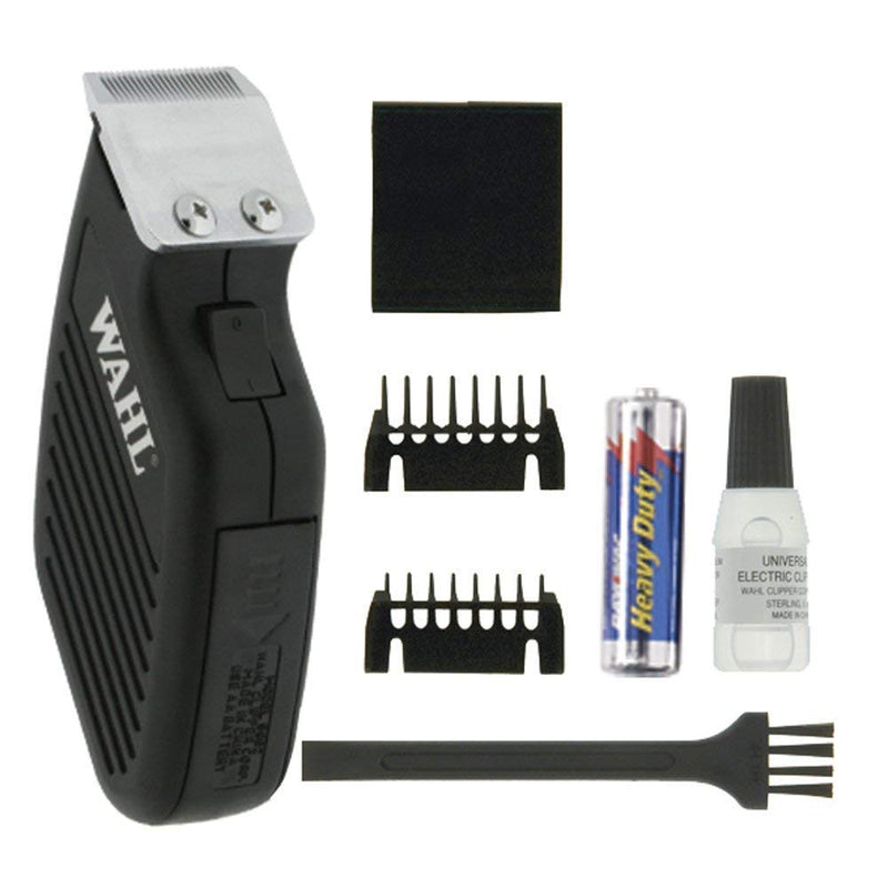 Wahl Dog Clippers, Pocket Pro Trimmer for Pets, Dog Grooming Kit to Trim and Tidy Up Smaller Areas, Battery Pet Clippers Black - PawsPlanet Australia