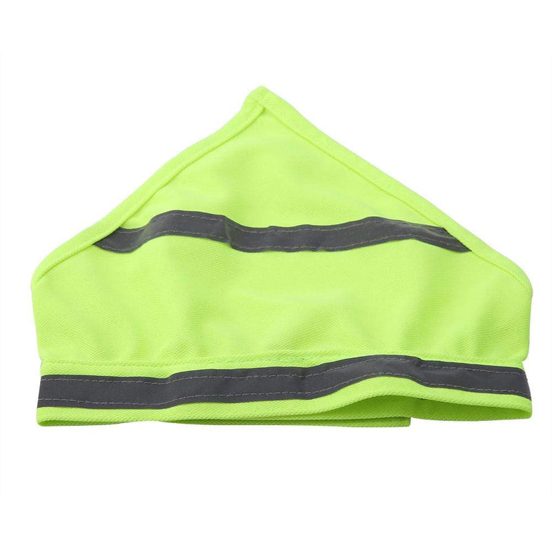 Pet Bib Pet Fashionable Dog Puppy Scarf Collar Bib Bandage Neckerchief Reflective Pet Dog Puppy Scarf Collar Bib Neckerchief for Dogs and Cats(L-Fluorescent Yellow) L Fluorescent Yellow - PawsPlanet Australia