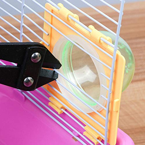[Australia] - JUILE YUAN DIY Hamster Tunnel External Tube Stopper Plug End Cap Interface Fitting Cage Baffle Accessories with Ventilated Holes, 4 Pack Hamster Toy Cage Tunnel 