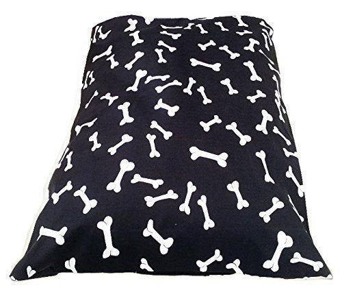 LARGE Dog Bed Cover for Pillow (37" x 27") ~ PET Cushion Covers only with Removable ZIP (Random Colors) - PawsPlanet Australia