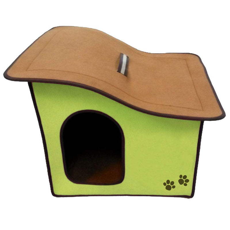 [Australia] - Penn-Plax ZH3 Dog Zipper House with Curved Roof, Blue 