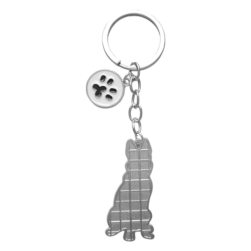 POYAMUSE Enamel Dog Pet Keychain - A Heartwarming Memorial and Adorable Accessory keyring for Dog Lovers German Shepherd - PawsPlanet Australia