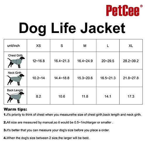 [Australia] - PETCEE Mermaid Dog Life Jacket for Swimming Dog Life Vest with Rescue Handle XS Pink 