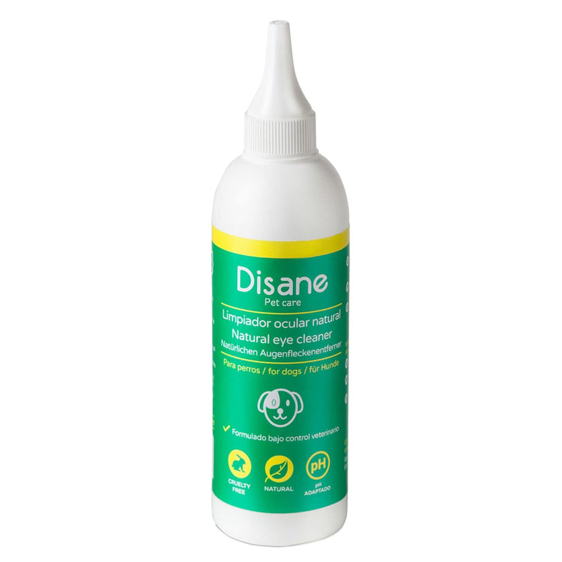 DISANE Natural Eye Cleaner for Dogs| 125ml | Removes skin impurities and dust around the eye | Cleans and moisturizes dog eyes - PawsPlanet Australia