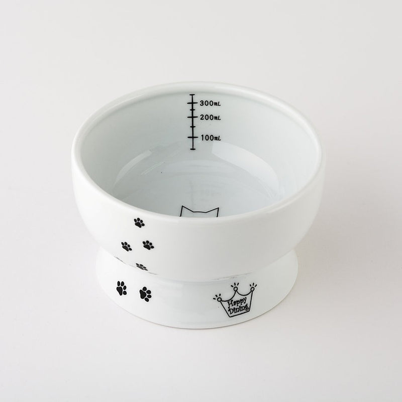 [Australia] - Necoichi Raised Cat Food and Water Bowl Set (Cat) 