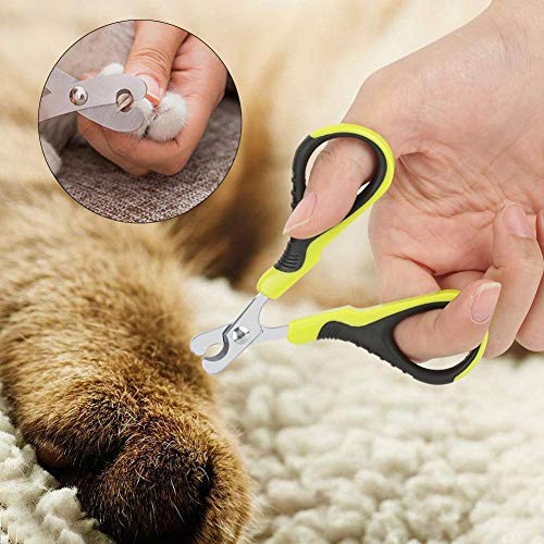 Pet Nail Clippers, Portable Professional Claw Scissors Trimmer Grinder Cutter for Cats Dogs Puppy Rabbit Bird Small Animals - PawsPlanet Australia