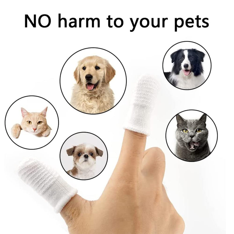 Srup Pack of 24 dog toothbrushes, finger cots, dog dental care, dog toothbrush for small dogs, dental care for dogs, for cleaning the teeth of dogs and cats - PawsPlanet Australia