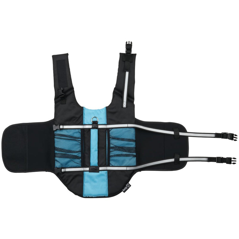 Bunty Dog Swimming Life Jacket Buoyancy Aid Float Vest Adjustable Water Pet - Blue - Small - PawsPlanet Australia