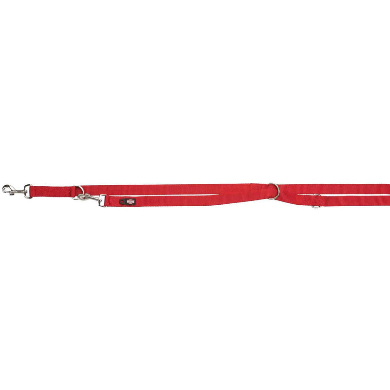 TRIXIE adjustable dog leash, red, Small/Medium Small / Medium - PawsPlanet Australia