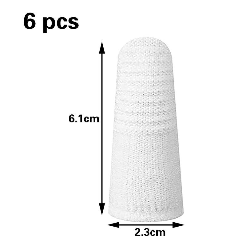Pack of 6 dog toothbrushes, dog toothbrush for small dogs, dog toothbrush, cat toothbrush, dog toothbrush, dog finger toothbrush, knitted fabric, for dental care for pets, anti-plaque - PawsPlanet Australia
