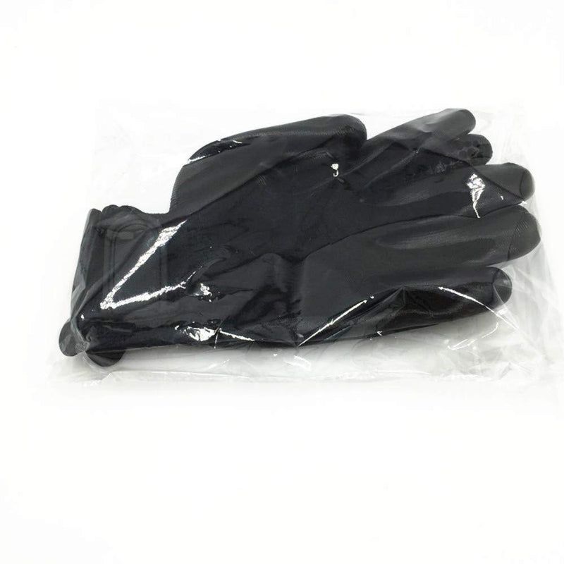 Bestbuy Grooming Gloves - Improved Five Finger Design Rubber Glove Gentle Hair Removal Brushes for Cats, Dogs and Horses (Black) Black - PawsPlanet Australia