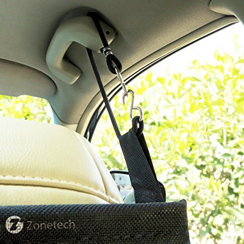 [Australia] - Zone Tech Pet Car Net Barrier – Large Universal Mesh Vehicle Pet Barrier Size 47x34 