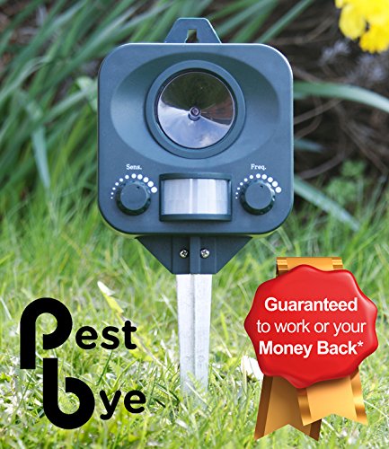 Pestbye Set of 4 Ultrasonic Battery Operated Motion Activated Cat Repeller - PawsPlanet Australia