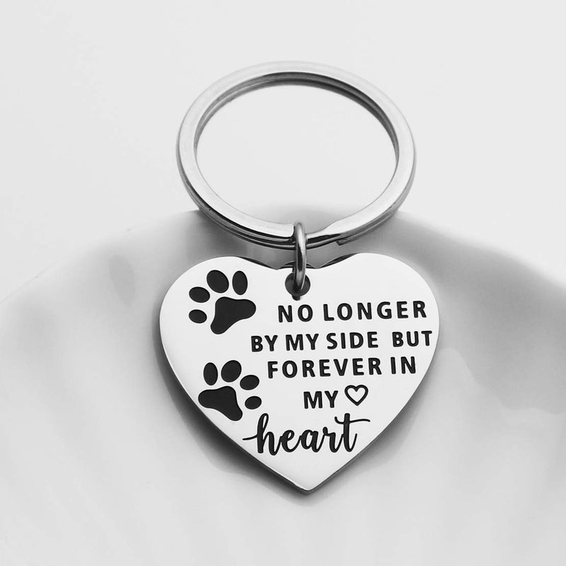 [Australia] - JINGMARUO Dog Cat Pet Memorial Keychain Pet Remembrance Gift Sympathy Gift for Loss of Pet No Longer By My Side 