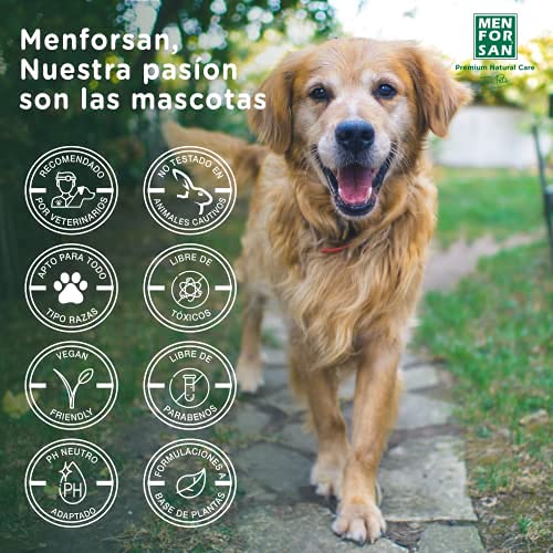 MENFORSAN Moisturizing Dog Shampoo 1L, moisturizes, protects and refreshes - PawsPlanet Australia