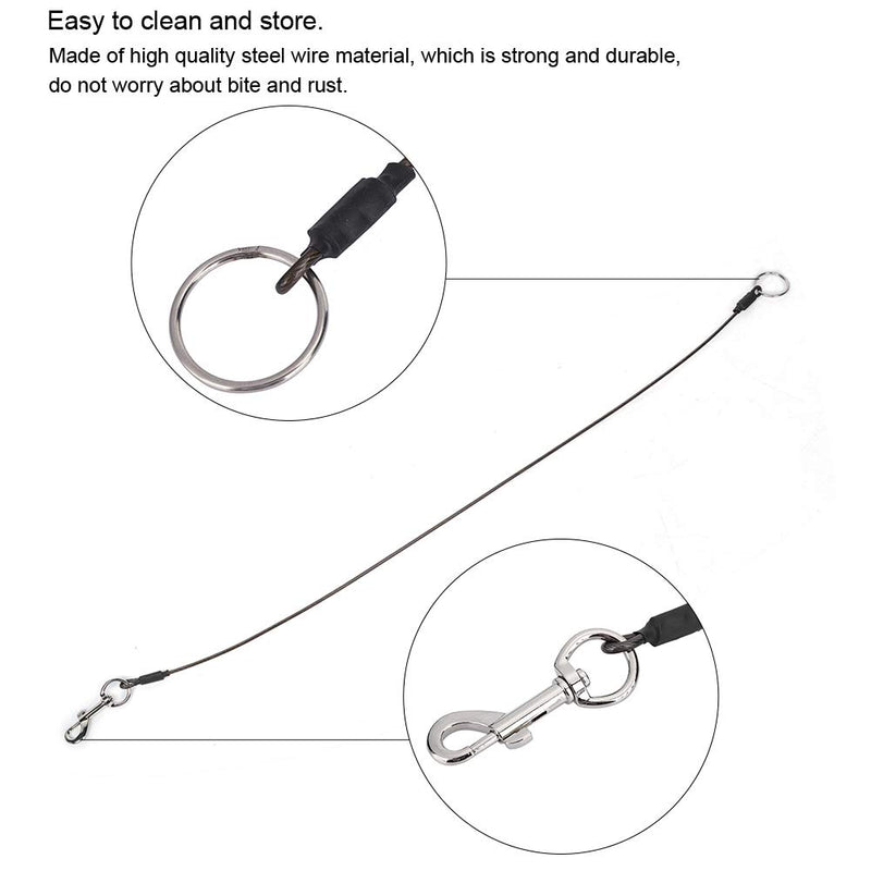 Alinory Bathing Pet Grooming Cable, Single Loop Wire Leash Dog Grooming Loop, Steel Restraint for Pet Bathing Cats Dogs for Pet Shower - PawsPlanet Australia