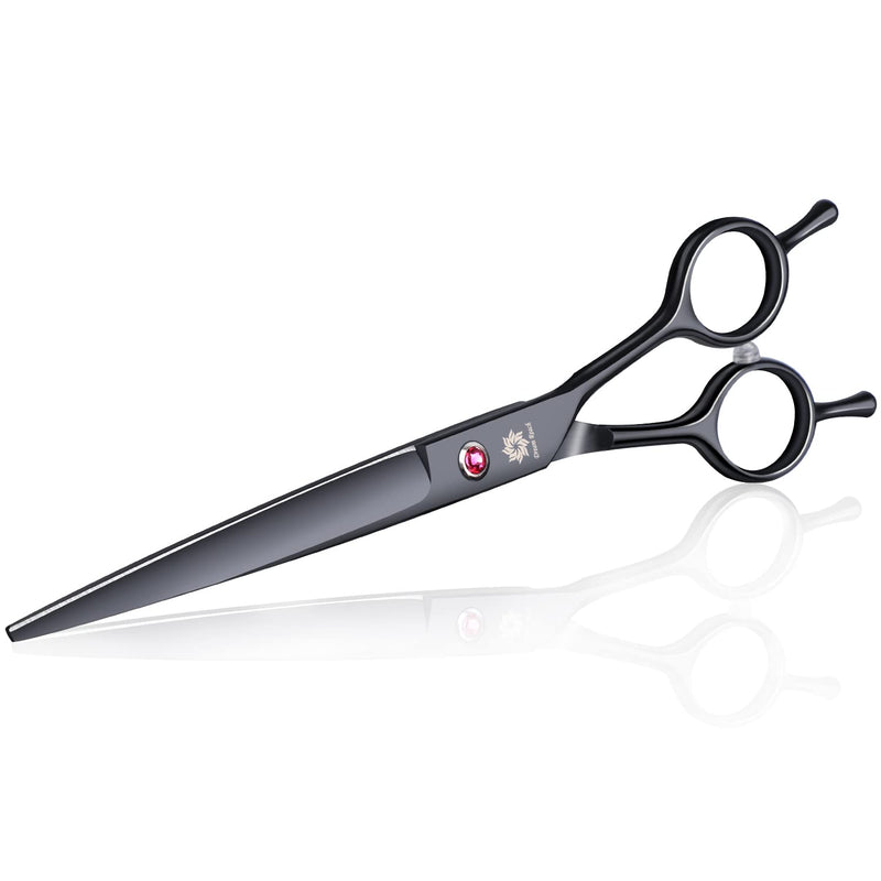 Dream Reach 7.0 Inch Professional Pet Grooming Set Dog Scissors Grooming Scissors Pet Grooming Scissors Straight/Curved/Effiliating/Chunker Scissors Set Black (Set of 4) Set of 4 - PawsPlanet Australia