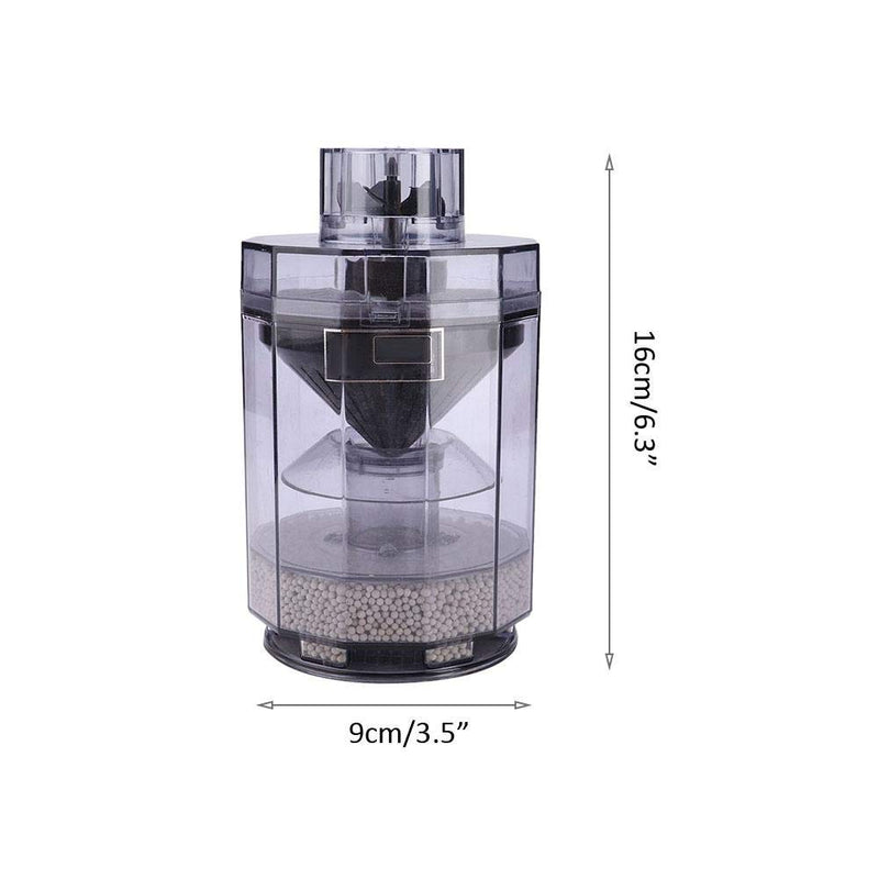 [Australia] - Pssopp Aquarium Fish Tank Internal Canister Filter Round Shape Multi-Functional Filter Bucket Fish Tank Automatic Suction Cleaner 