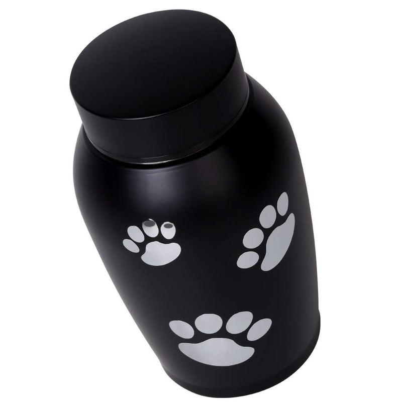 ENBOVE Funeral Cremation Urns for Dogs Cats, in Loving Memory Gone but Not Forgotten You Left Paw Prints on My Heart 3 paw-black - PawsPlanet Australia